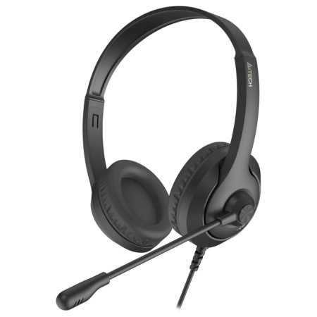 Headphones with A4Tech FSHELER FH100U Microphone Black 2M Patching Head (FH100U (Stone 106857