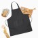 The apron is saving and I am black, 62*70cm, 100% p/e