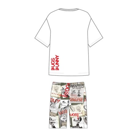 Pajama for the boy PlayTode: T -shirt and shorts, height 110 cm-7