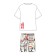 Pajama for the boy PlayTode: T -shirt and shorts, height 110 cm