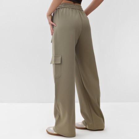 Women's pants mist size s, olive-4