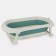Bath Baby Rant Lobster, with a drain, folding, 79x49 cm, white/green color