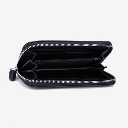 Women's wallet with lightning, black color-2