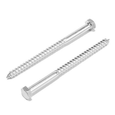 Bolt Tundra Krep, "Capercaillie", plumbing, Din571, M8x120 mm, 2 pcs