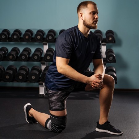 Суппорт для колена ONLYTOP, 1 шт., р. L-5