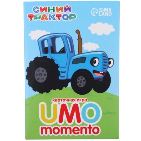 Card game "Umo Momento", Blue Tractor-4