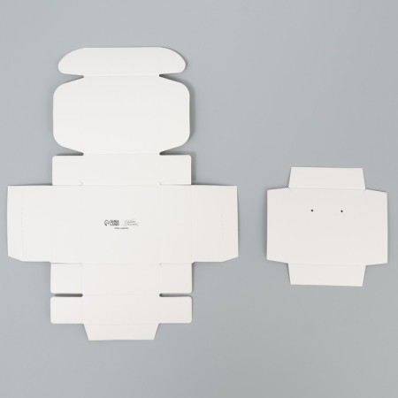 Box for jewelry, packaging, “white”, 7.5 x 7.5 x 3 cm-5