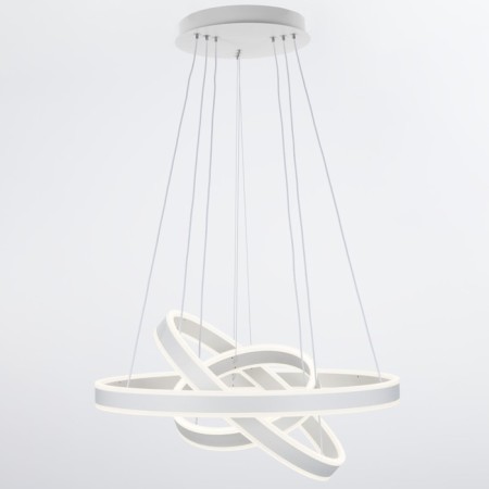 Suspended Citilux “duet” CL719650, 60x60x30 cm, 3x48.33W, led, white color-8