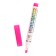 The marker textbook, the tip is mowed, 4 mm, pink