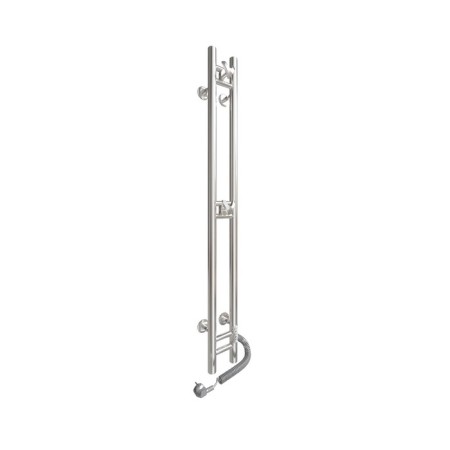 The towel electric "Sanprise" duet circle, 100x1200 mm, right, chrome-7
