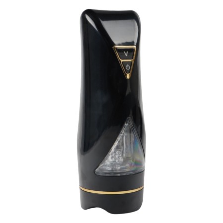Masturbator Oka-hips, friction, rotation, vibration, 15 modes, batteries, ZU USB, black-1