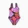 Women's swimsuit Minaku with print, size 48