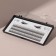 A set of overhead eyelashes "Lastochkin tail", bundles, 12 mm, thickness 0.07 mm, bend C, 12 D