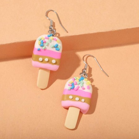 Earrings Assorted "Sweets" ice cream on a stick, color-1