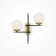 Bra Maytoni Mod050WL-02G, 2HE14, 40W, 44x17.5x42 cm, color gold
