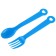 A set of children's dishes "Baby", 4 objects: plate, bottle, spoon, fork, from 5 months.