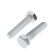 Bolt "Tundra Krep", with a hexagonal head, galvanized, Din933, M12x50 mm, 1 kg