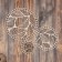 Set 3 pcs a blank for knitting round leaves, plywood 20.5 cm, 15 cm, 9.5 cm