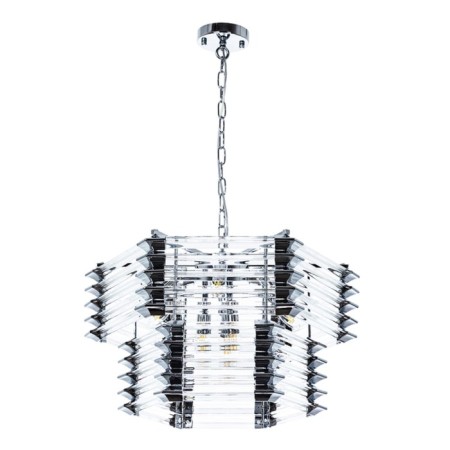 Suspended chandelier Arte Lamp Caravaggio A1059SP-9CC, E14, 9x40 W, 60x60x31 cm, chrome