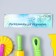 A set of tools to give the form "brightness" 6 pcs plastic