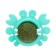 A toy for cats with cat mint "crab", 6.8 cm, turquoise