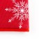 Growd on the kettle "White Snowflakes" 28x28cm, 100% hl., 164g/m2