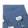 Women's sole socks, Denim color, size 23-25