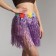 Hawaiian skirt, color 40 cm, mix