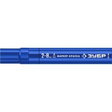 Marker-color construction bison MK-800 06327-7, wedge-shaped, 2-8 mm, blue