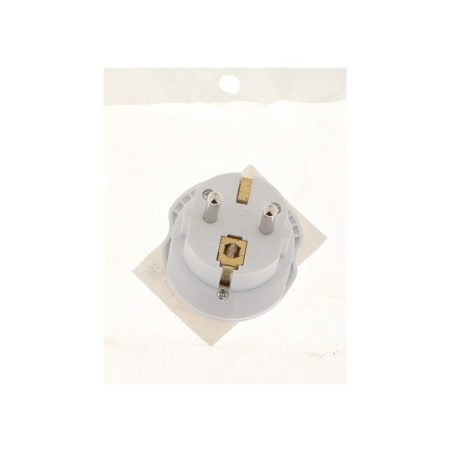 Universal adapter 16a, with salary, 220 V, white, flush in the outlet, 1 pc.-3