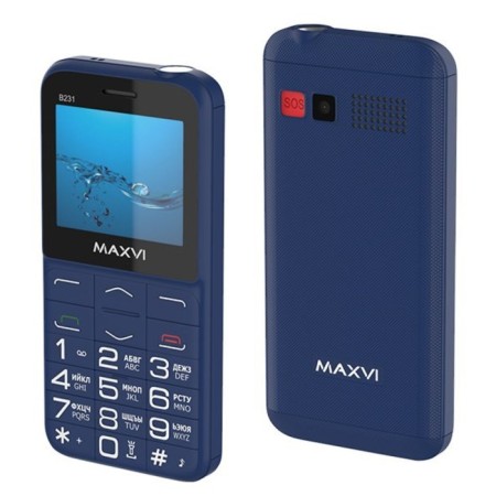 Cell phone Maxvi B231 Blue-2