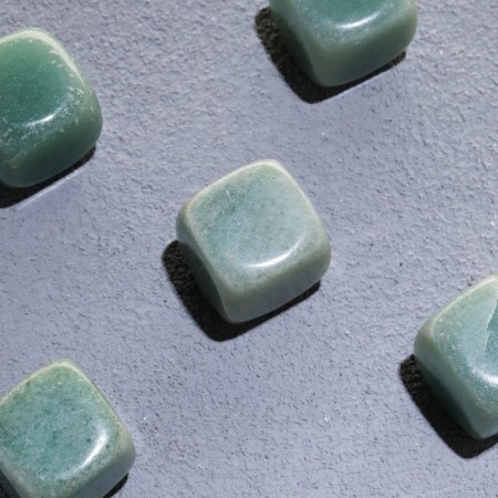 Set for creativity "Green Aventurine", cubes, 100 g, fraction 2-4 cm-1