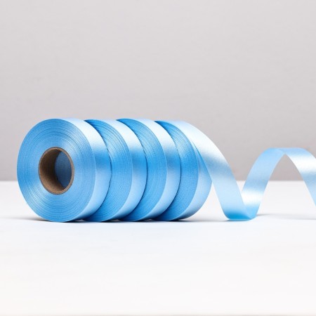 Tape for decor and gifts, blue, 2 cm x 45 m-1