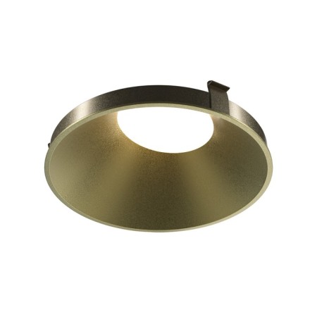 Decorative frame frame for the Wise series, 70x70x22.5 mm, matte gold