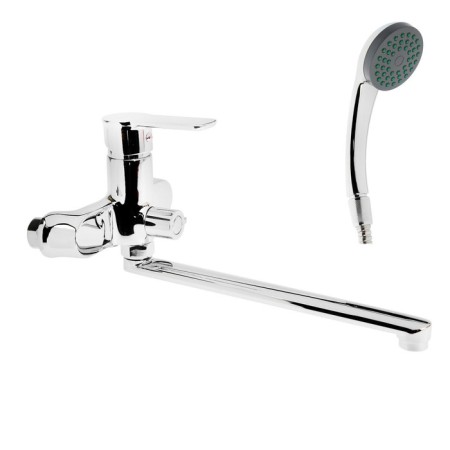ACCOONA bathtub mixer A7164, single -leaf, chrome