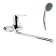 ACCOONA bathtub mixer A7164, single -leaf, chrome