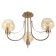 Chandelier 52131/3 Champagne GD gold 3x40W E27 56x56x32cm
