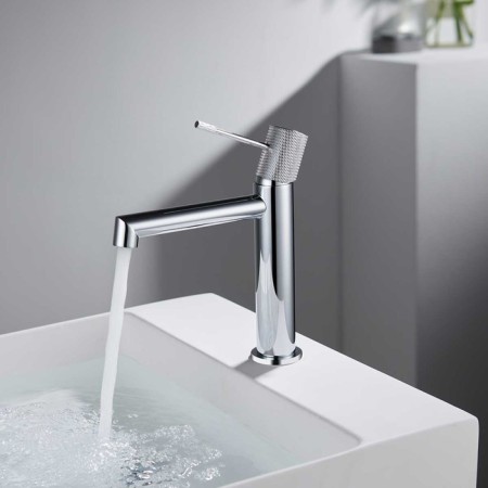 Vince Desire VBF-1D1ch shell mixer, single-leaf, pour 140 mm, brass, chrome-1