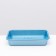Medium pearl toilet with a mesh of 36 x 26 x 6.5 cm blue