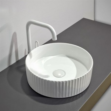 Haller shell Comforty 78728, round, white color-2