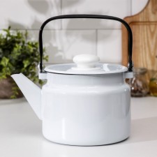 Kettle without decoli, 2 l, induction, white color