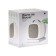 Mini thermal fanbox LTO-01, 500W, 4M2, from the network, green