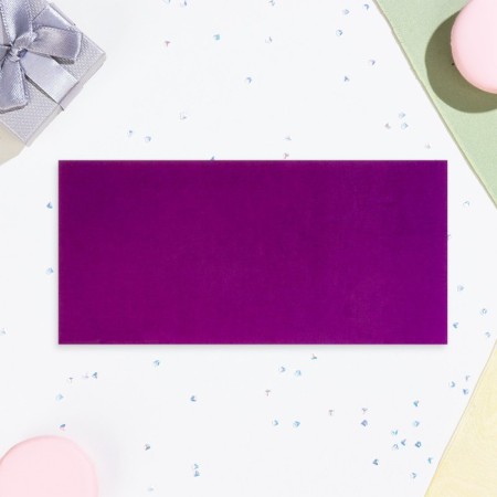 The envelope "Happy Birthday!" Cutting, embossing, software touch, purple background-2