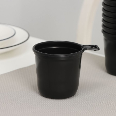 Plastic disposable coffee coffee, 200 ml, mix color