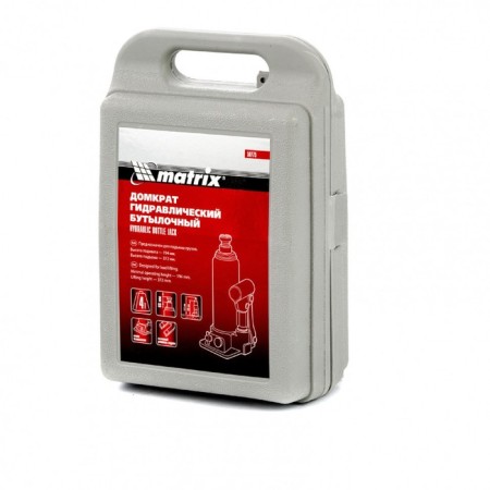 Hydrix 50775 hydraulic jack, 4 tons, lifting height of 194-372 mm, in the case-2