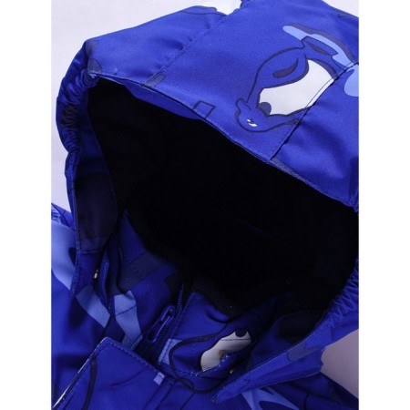 Ski costume for a boy, blue color, size 122-19