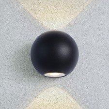 Elektrostandard lamp, 10W, LED, 3000K, 700LM, IP54, wall, Techno 1566 LED Black