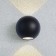 Elektrostandard lamp, 10W, LED, 3000K, 700LM, IP54, wall, Techno 1566 LED Black