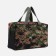 Cosmetic bag on a zipper, with a grid, khaki color/brown