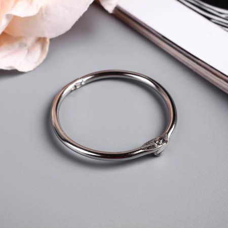 Rings for creativity (photo albums) "silver" int. D = 3 cm external. D = 3.4 cm nr 10 pcs-3